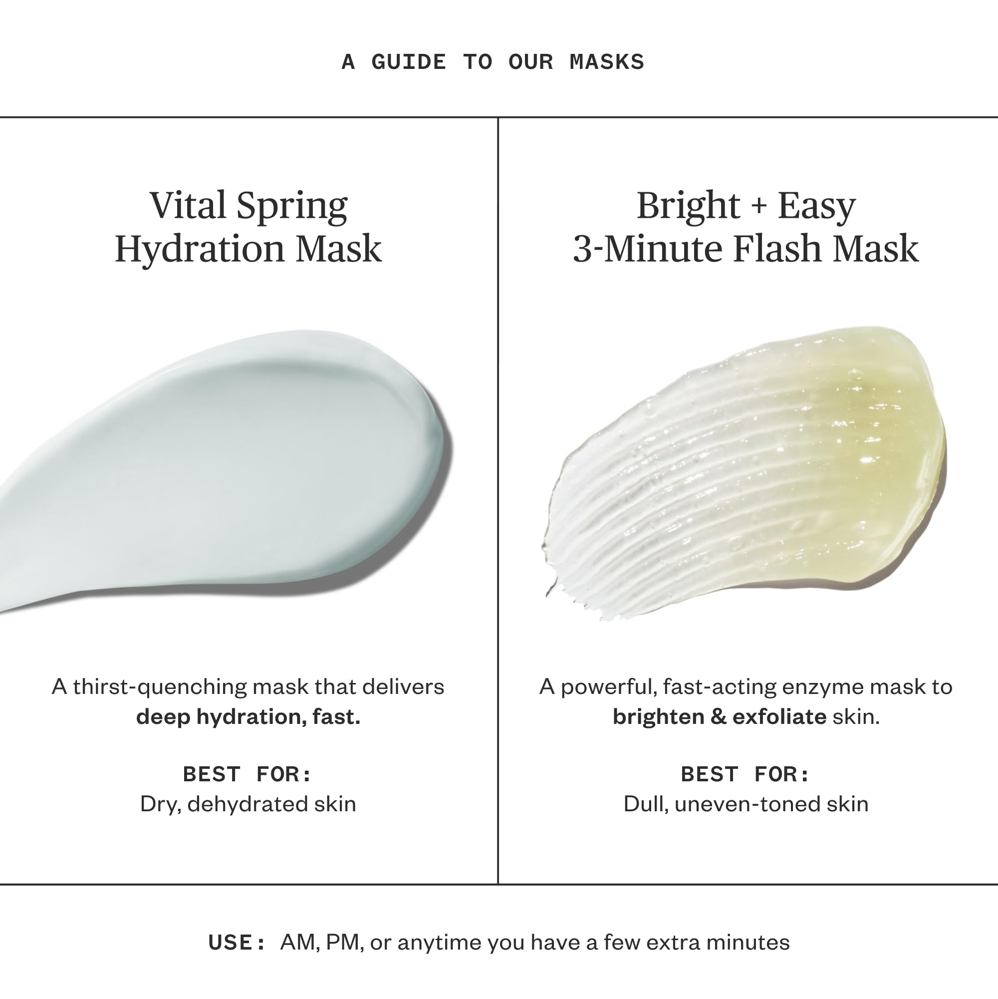 Ursa Major Vital Spring Hydration Mask | Deep Hydration, Smoother Texture, Fir-Laced Aroma | Vegan, Cruelty-Free | 1.69 oz