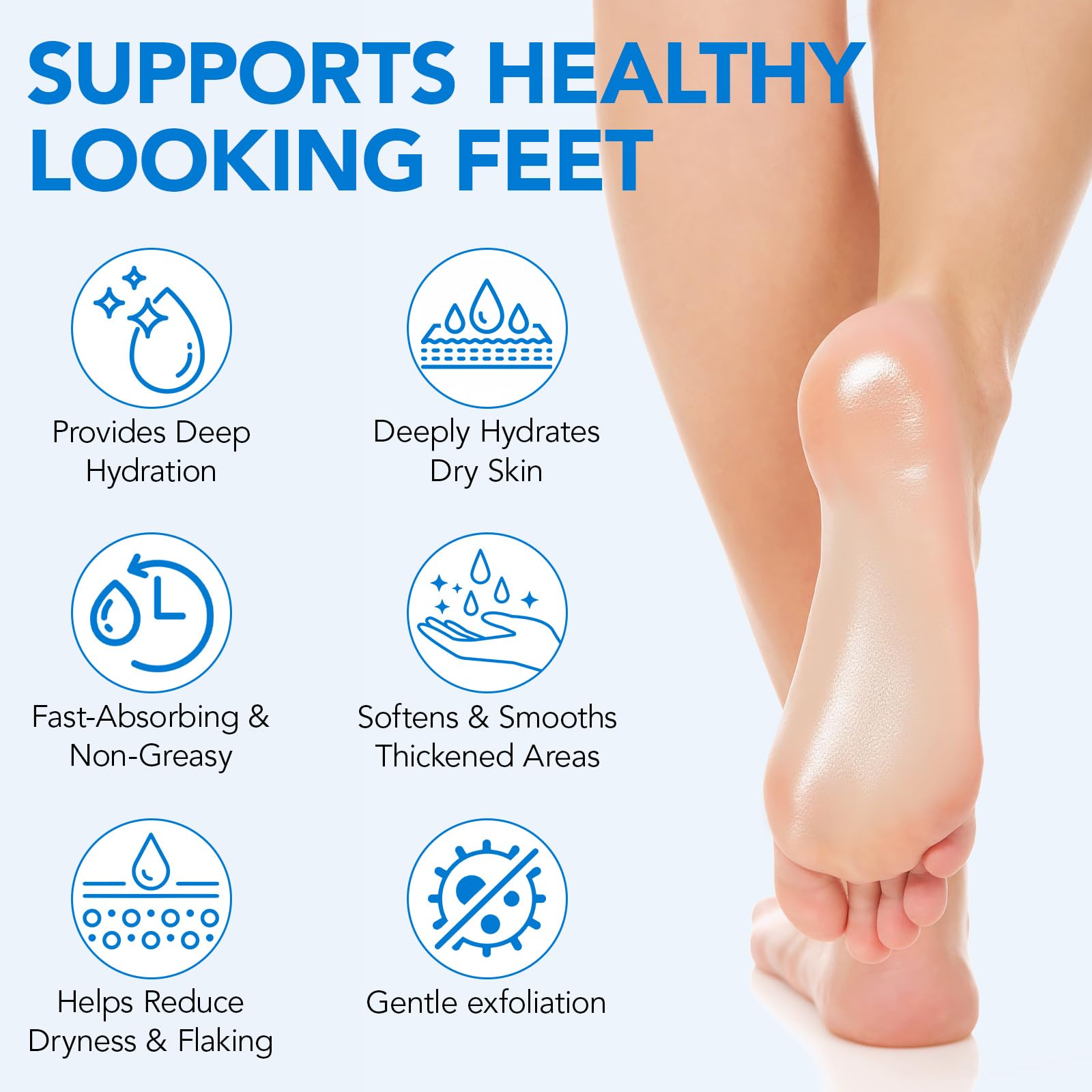 Uruses 2Pack Urea Cream 60% + Salicylic Acid 2% Foot Care Stick – Hydrating Heel Balm