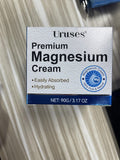 Uruses Magnesium Cream & Lotion — Highly Concentrated Topical Magnesium with Almond Oil & Lavender (3.17 g)