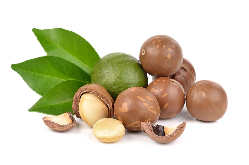 US Organic Macadamia Nut Oil — Unrefined, Cold-Pressed, Certified Organic, 4 oz Amber Bottle with Dropper