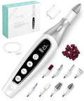 UTILYZE PediLux Pro: Cordless Professional Nail Drill & 32-Piece Manicure Pedicure Kit