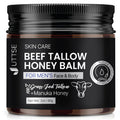 Uttse Men's Beef Tallow Balm — 2 oz Face Moisturizer with Honey & Olive Oil