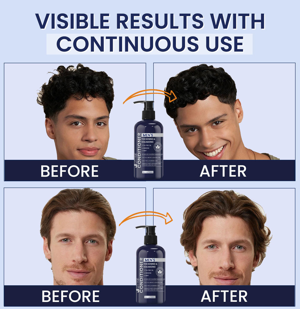 Uttse Biotin Hair Growth Conditioner for Men — Thickening & Volumizing