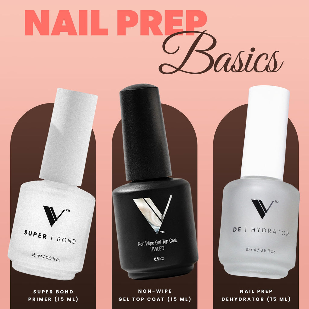 V Beauty Pure Acrylic Nail Kit – Beginner Set with Gel Top Coat, Dehydrator, Monomer Liquid & Dip Powder