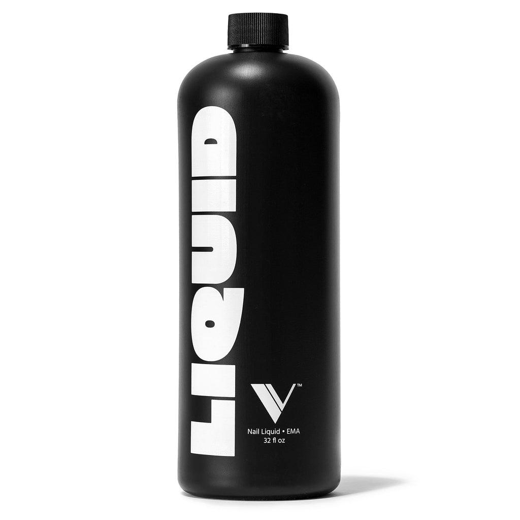 V Beauty Pure Monomer Acrylic Nail Liquid 32oz – Long-Lasting, Non-Yellowing, Smooth & Glossy Finish