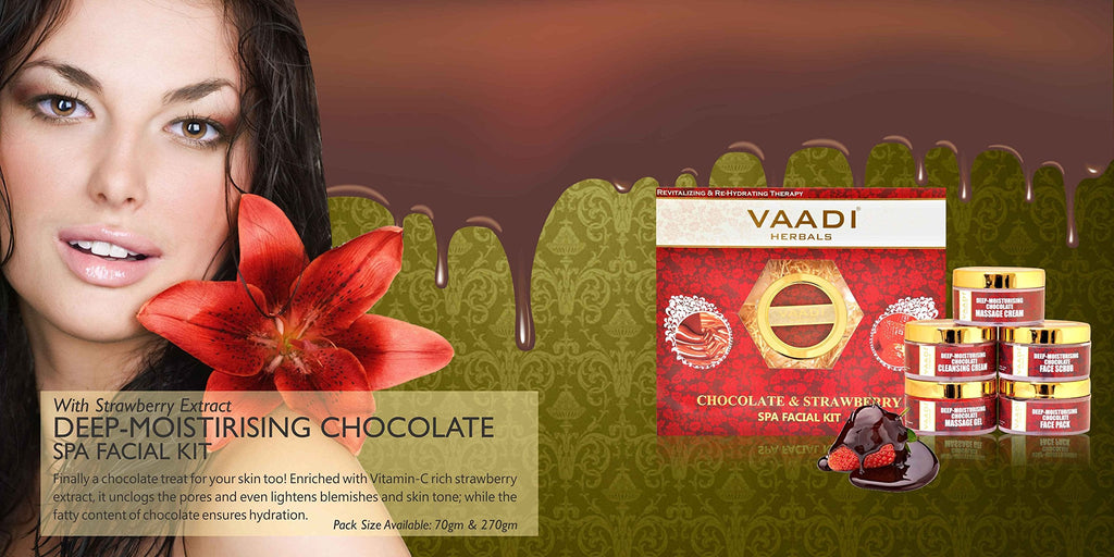 Vaadi Herbals Chocolate & Mint Bar Soap – Handmade, All-Natural Moisturizing Soap, Pack of 12 (32 oz)