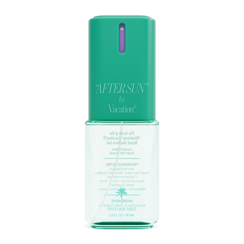 VACATION After Sun Body Mist – Light Layerable Scent for Women & Men | Aloe Vera & Green Tea Verjus | Travel Size 3 fl oz