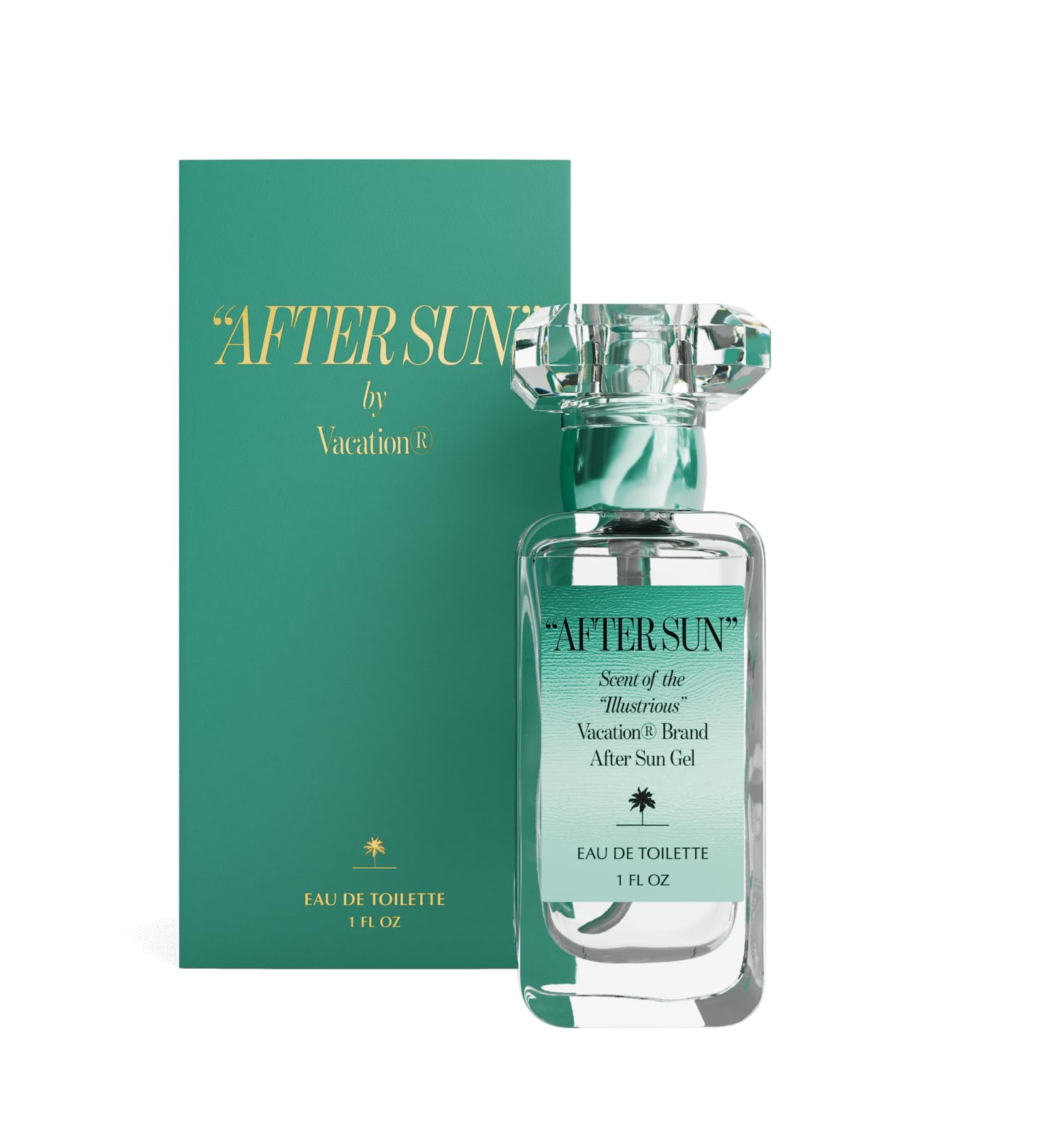 VACATION After Sun Eau de Toilette – Unisex Summer Nights, Travel Size 1 oz