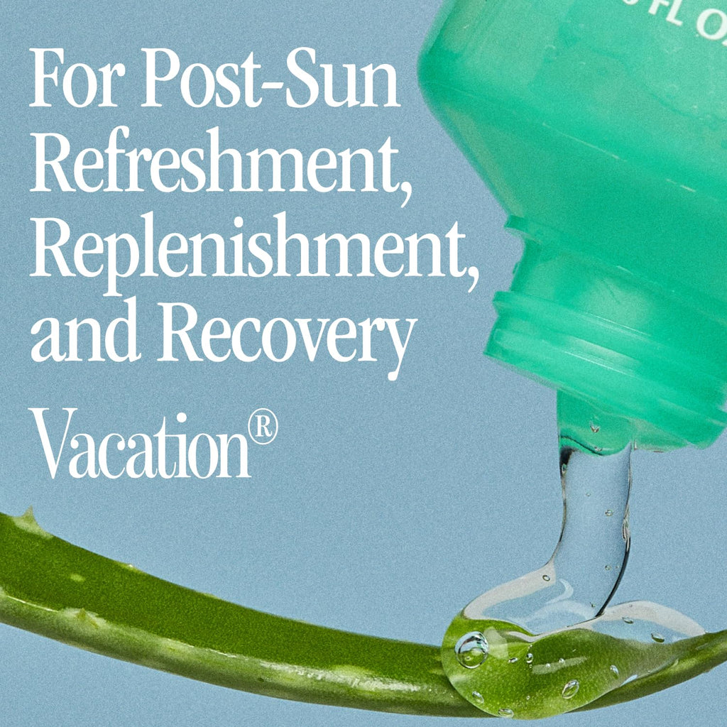 VACATION Mini After Sun Gel – Travel-Size Aloe Vera Gel for Hydration & Cooling (6-Pack)