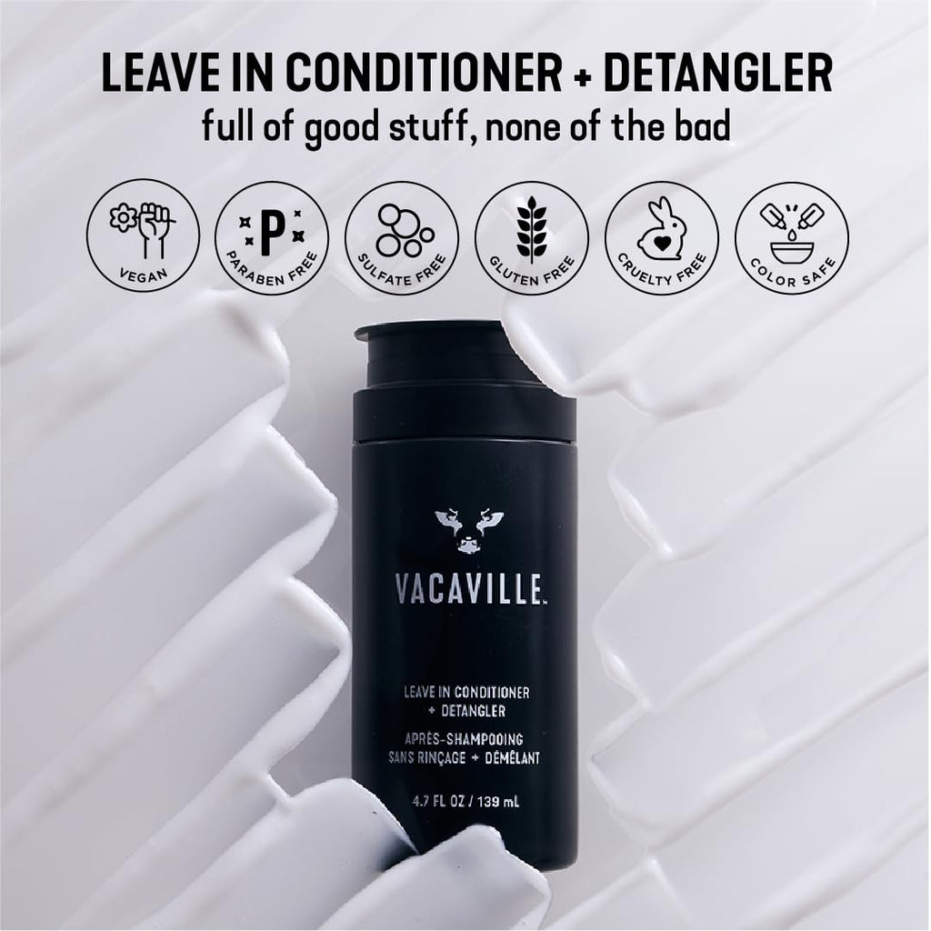 Vacaville Beauty Mini Shampoo Gift Set: Peppermint Powder Shampoo & Conditioner for All Hair Types - Vegan, Eco-Friendly, Cruelty-Free - Botanical Ingredients Clinically Proven to Promote Hair Growth