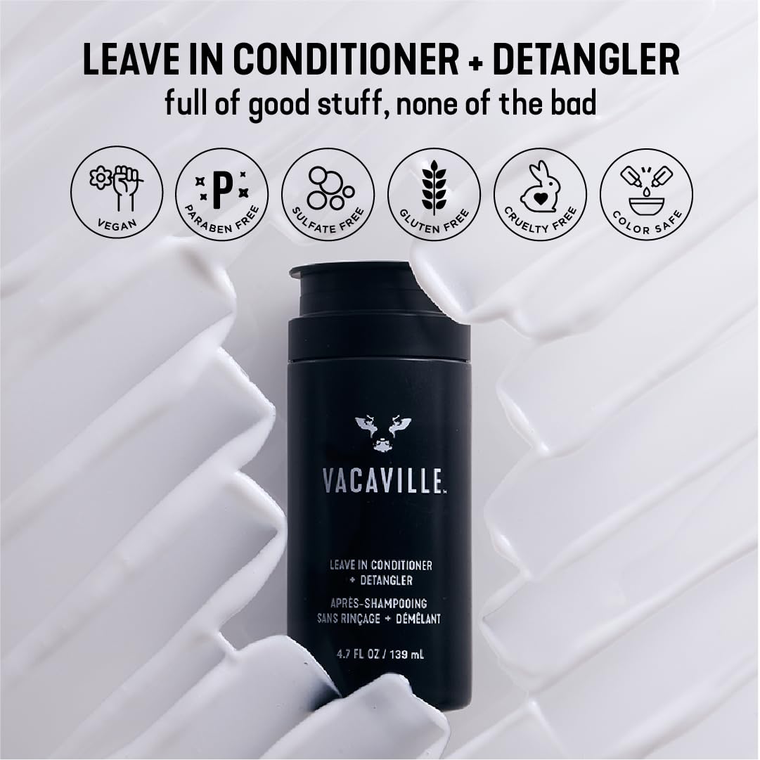 Vacaville Beauty Mini Shampoo Gift Set: Peppermint Powder Shampoo & Conditioner for All Hair Types - Vegan, Eco-Friendly, Cruelty-Free - Botanical Ingredients Clinically Proven to Promote Hair Growth