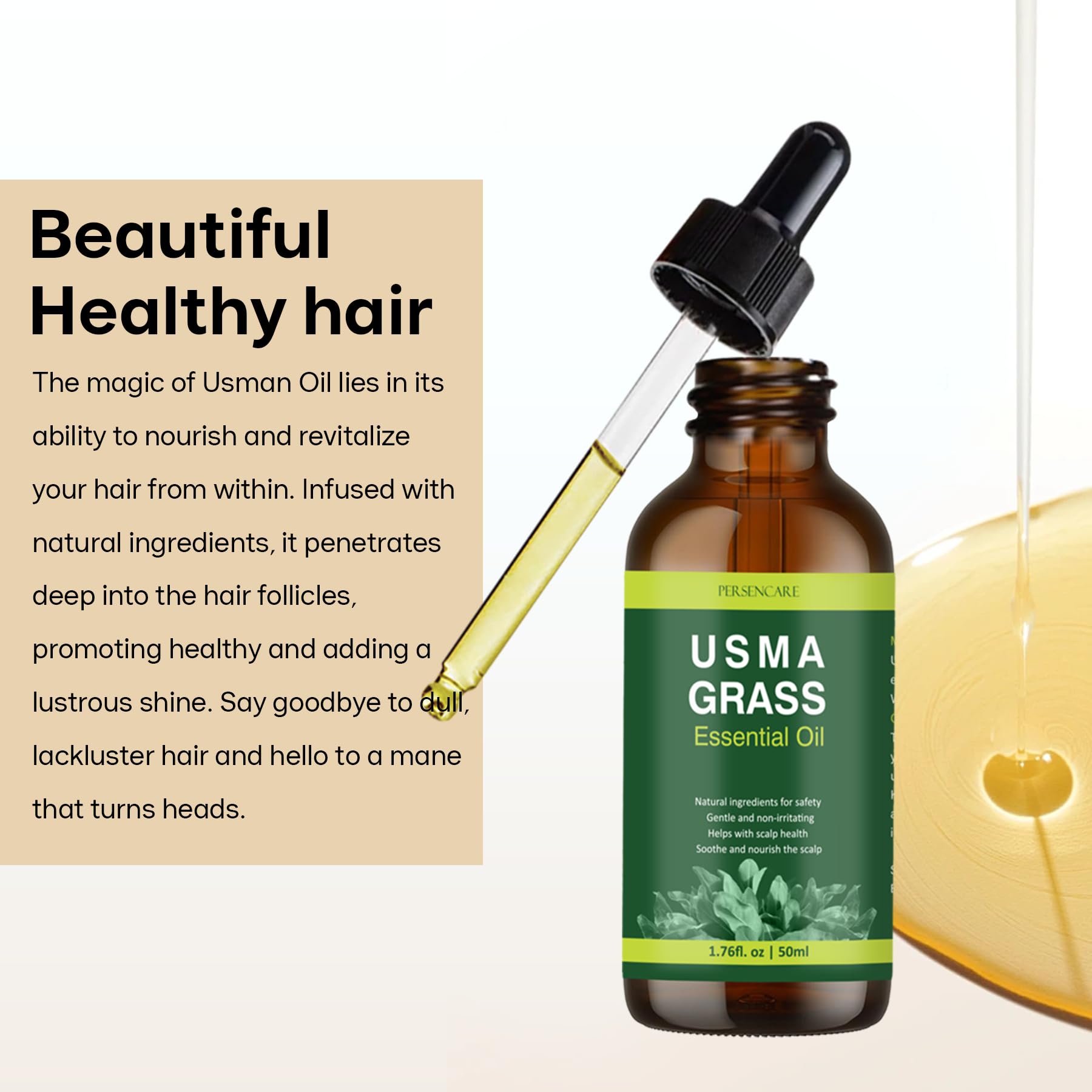 VAEYAE Natural Usma Juice Shampoo Bar + Essential Oil Set – Hair Vitality & Darkening