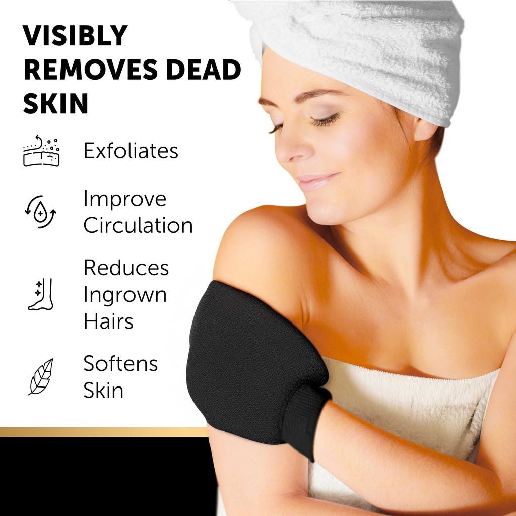 VALITIC 2-Pack Kojic Acid Dark Spot Corrector Soap Bars — Vitamin C, Retinol, Hyaluronic Acid + Exfoliating Gloves