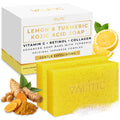VALITIC Lemon Turmeric Soap for Dark Spots – Kojic Acid + Retinol + Vitamin C (2 Pack)