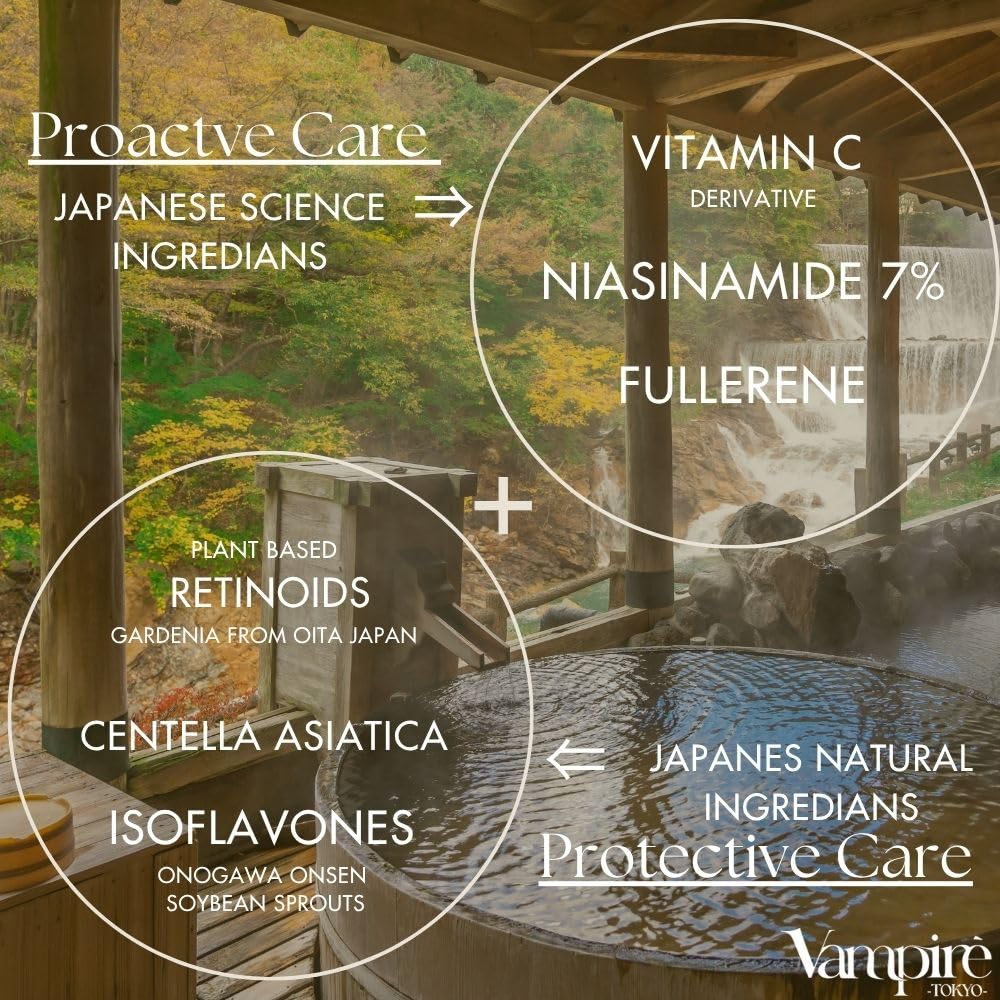 Vampire TOKYO The Secret Serum – Niacinamide Serum 7% (45 mL) Made in Japan