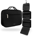 VANDEL Waterproof Hanging Toiletry Bag for Travelling - 360° Hook, Leakproof, Makeup Organizer | Black