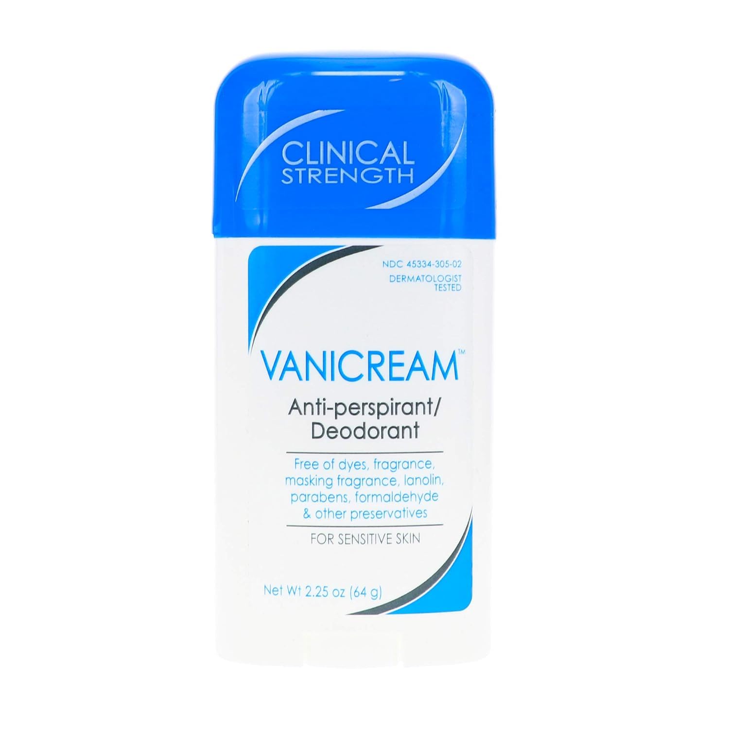 Vanicream 2-Pack Antiperspirant Deodorant for Sensitive Skin – Clinical Strength