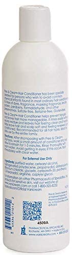 Vanicream Free & Clear Shampoo, Conditioner & Body Wash Set for Sensitive Skin - Fragrance-Free & Paraben-Free
