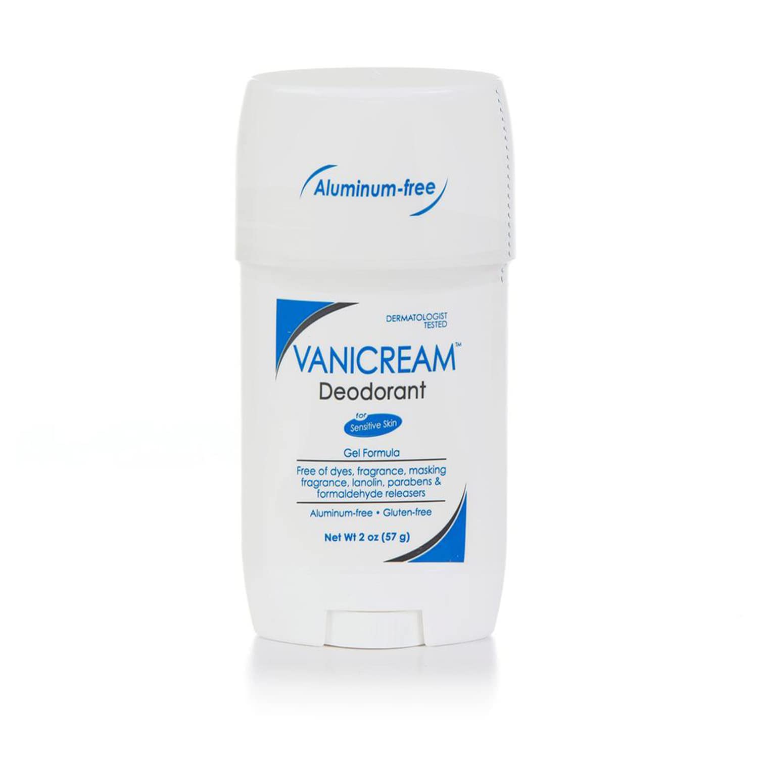 Vanicream Gel Deodorant for Sensitive Skin – Aluminum-Free, Unscented, 2 oz