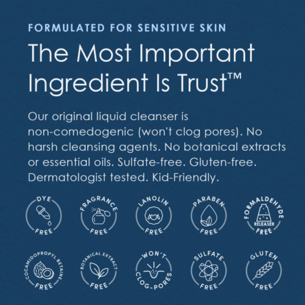 Vanicream Liquid Cleanser Refill – Sensitive Skin, 32 oz | Gentle, Fragrance-Free Daily Cleanser