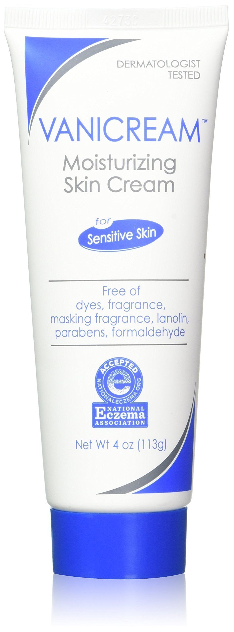 Vanicream Moisturizing Cream for Sensitive Skin – 4 oz (Pack of 2)