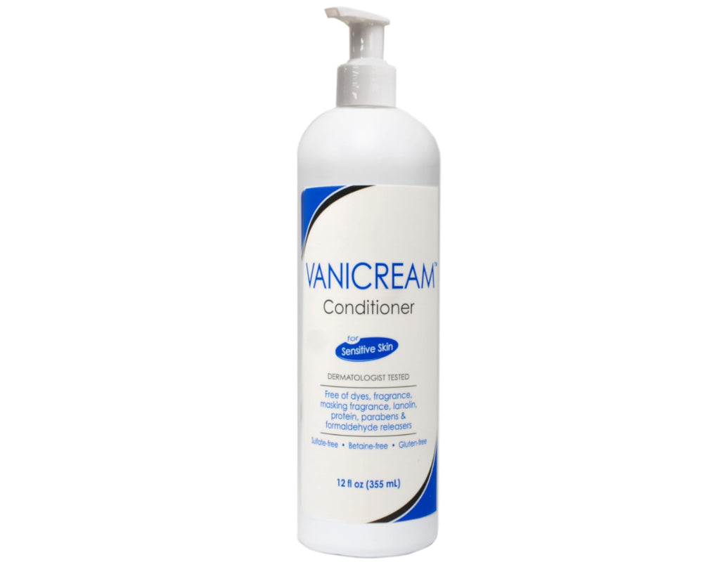 Vanicream Shampoo & Conditioner Set for Sensitive Skin – Dermatologist Tested – 4 Bottles (12 oz)