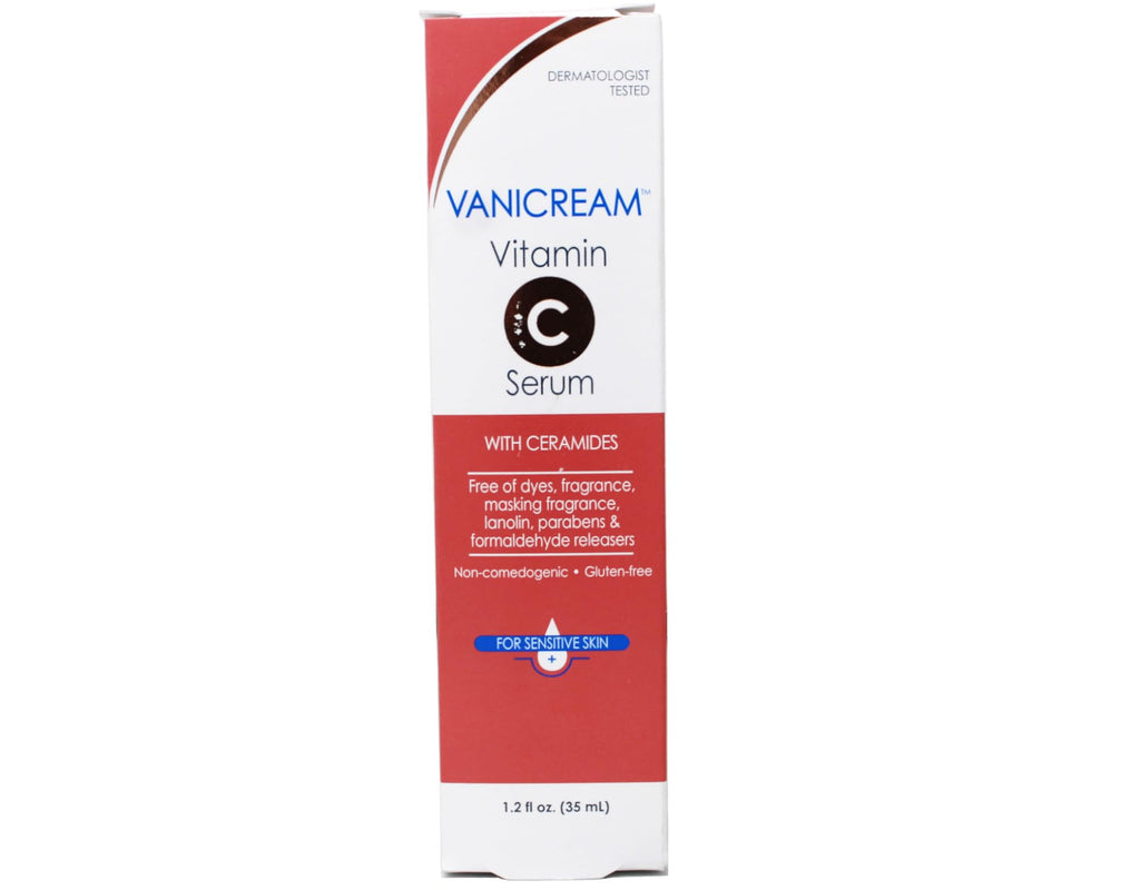 Vanicream Vitamin C Serum with Ceramides for Sensitive Skin – 1.2 fl oz (Pack of 2)