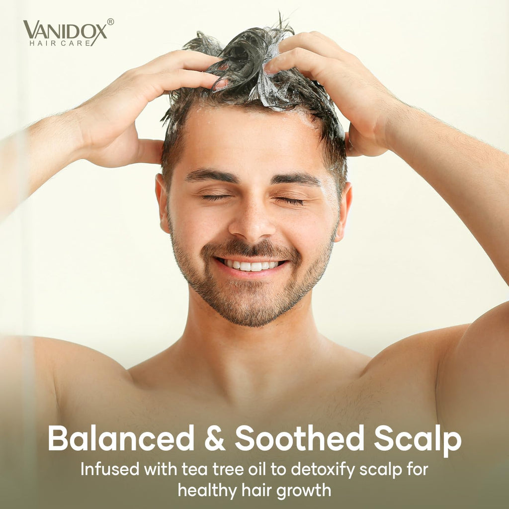 VANIDOX Carbonic Acid Shampoo & Conditioner Set — Deep Moisture, Volume & Scalp Nourishment | Made in USA