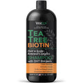 VANIDOX Tea Tree Oil Shampoo with Biotin & DHT Blockers | Itchy Scalp Relief & Thicker-Looking Hair | Made in USA | 16 fl oz
