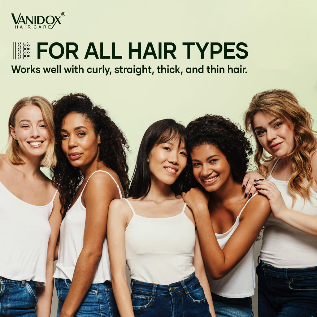 VANIDOX Tea Tree Oil Shampoo with Biotin & DHT Blockers | Itchy Scalp Relief & Thicker-Looking Hair | Made in USA | 16 fl oz