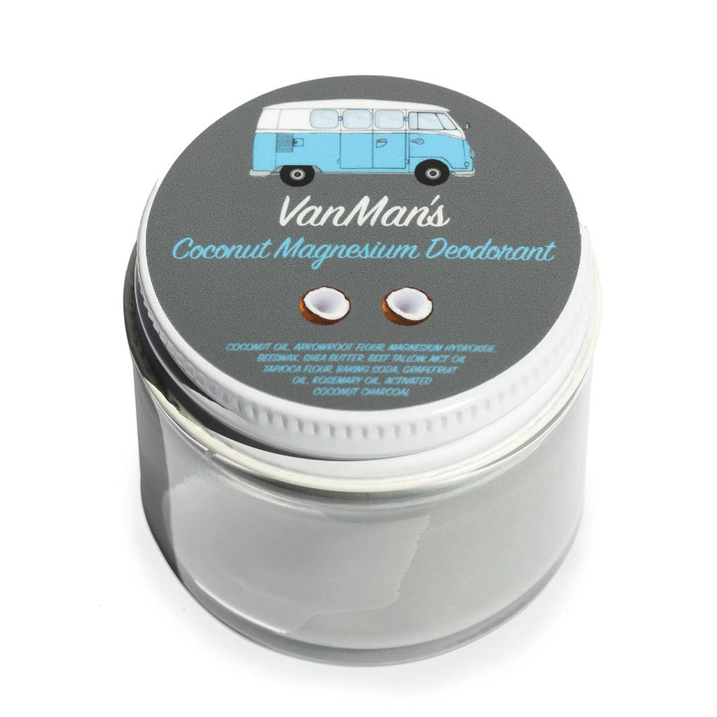 VanMan’s Handmade Coconut & Magnesium Deodorant – All-Day Freshness for Women & Men | The VanMan Company