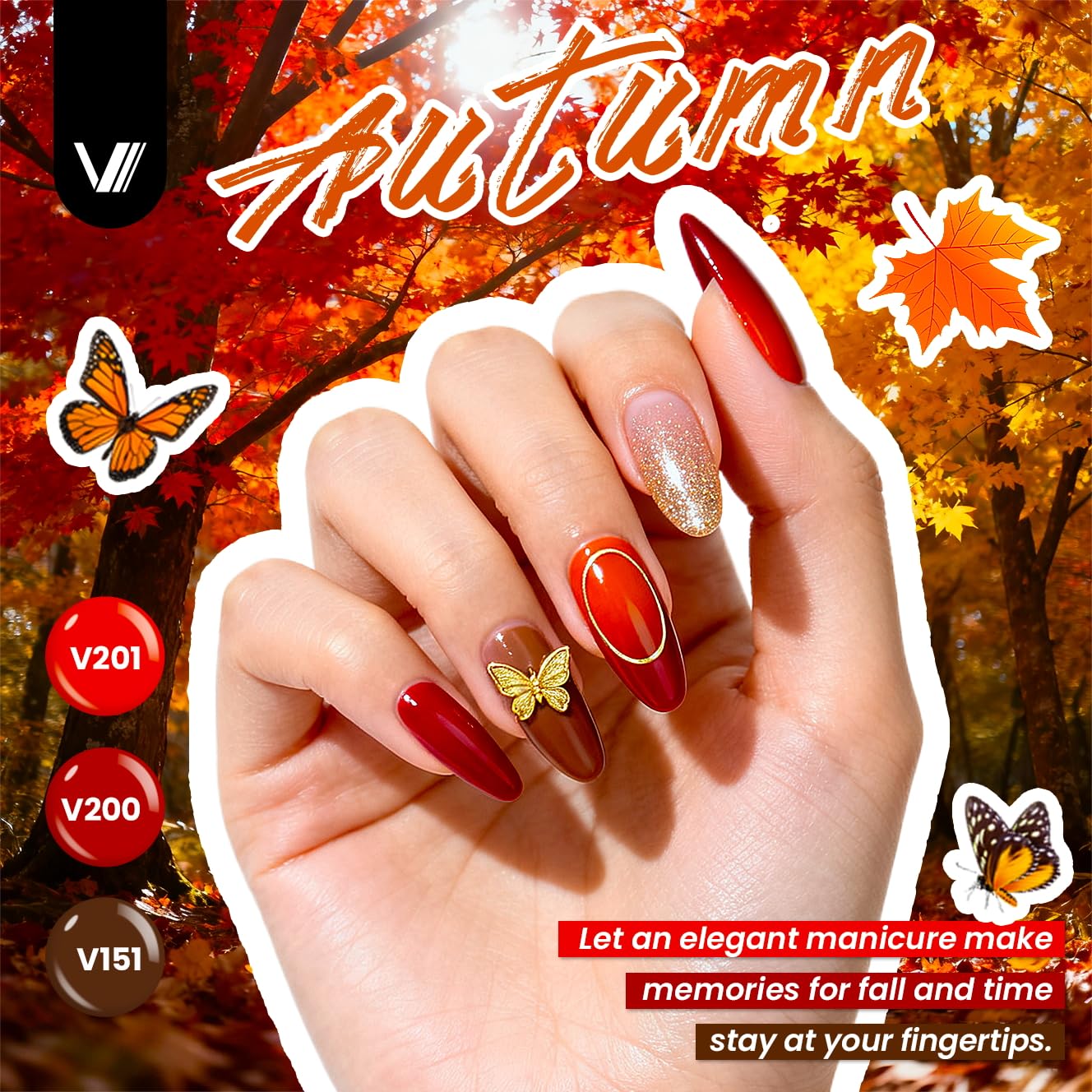 VANREESA Gel Nail Polish Kit with UV Light & Nail Drill — 65 Pcs, 35 Colors, Base Coat & 4 Top Coats, 48W Lamp