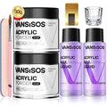 VANSISOS Acrylic Nail Kit Starter – Clear Powder & Liquid Set for Beginners