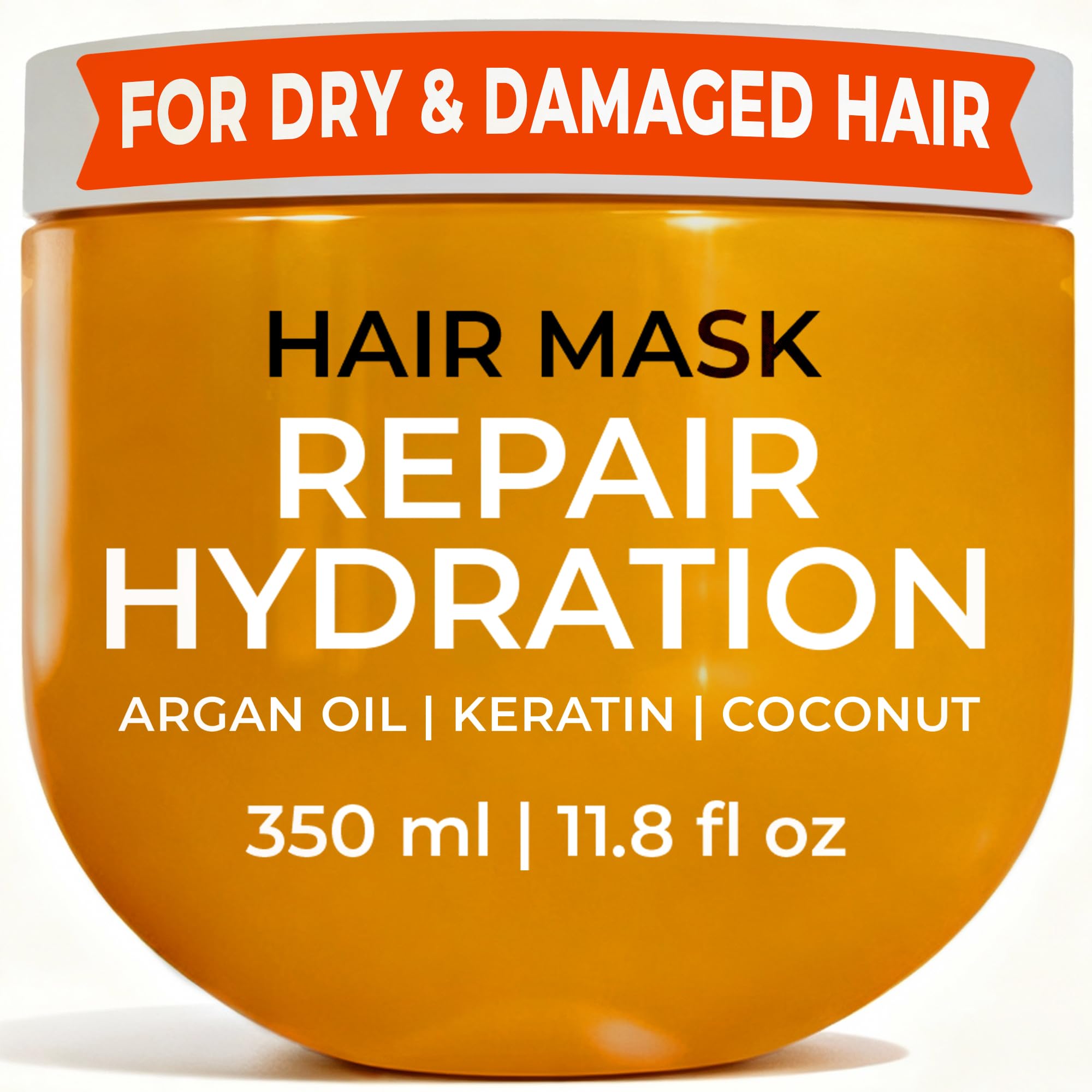 VAO Deep Conditioning Hair Mask for Damaged Hair – Intensive Hydration (11.8 fl oz)