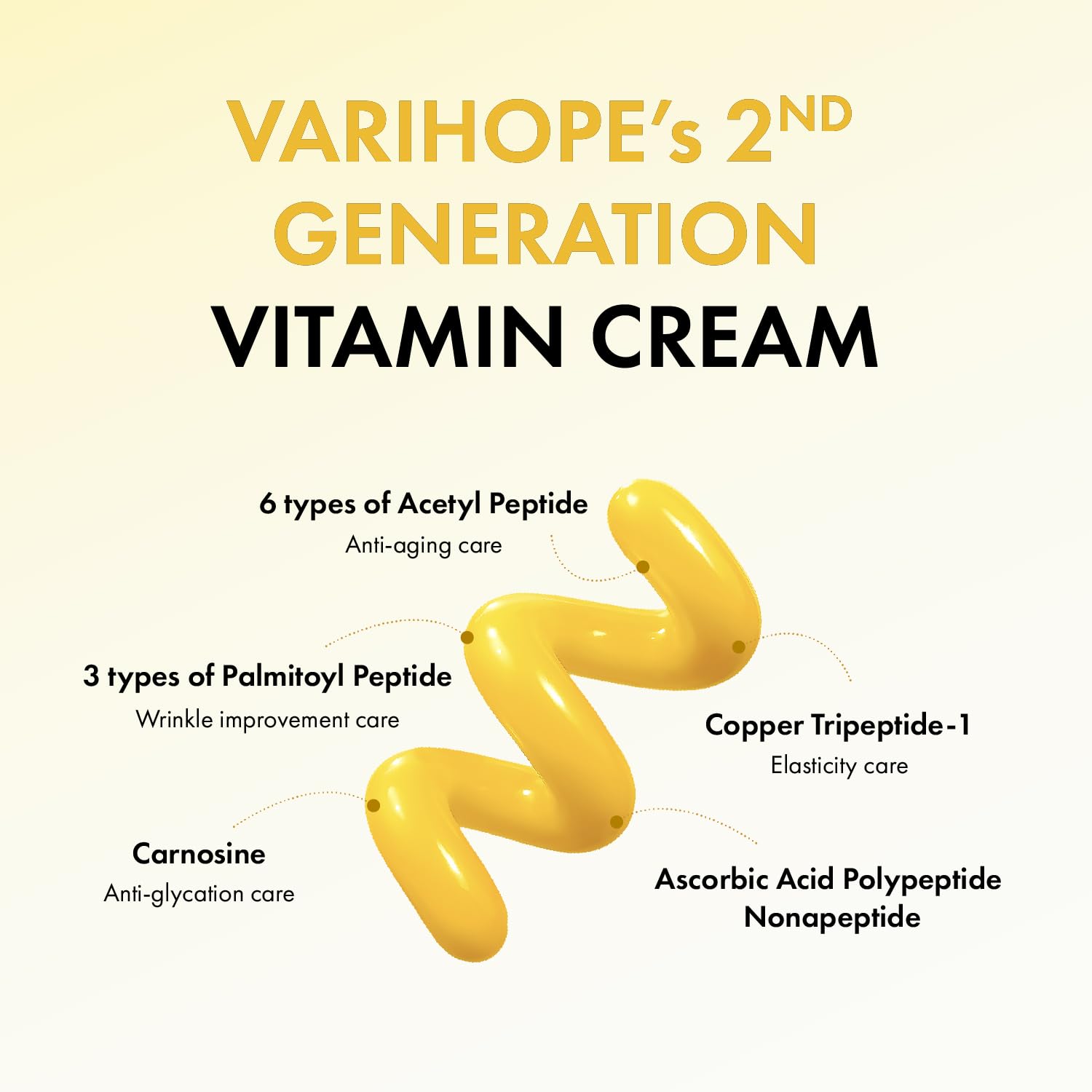 VARIHOPE Vita-Aging Pure C Cream — Vitamin C Moisturizing Cream for Hydration