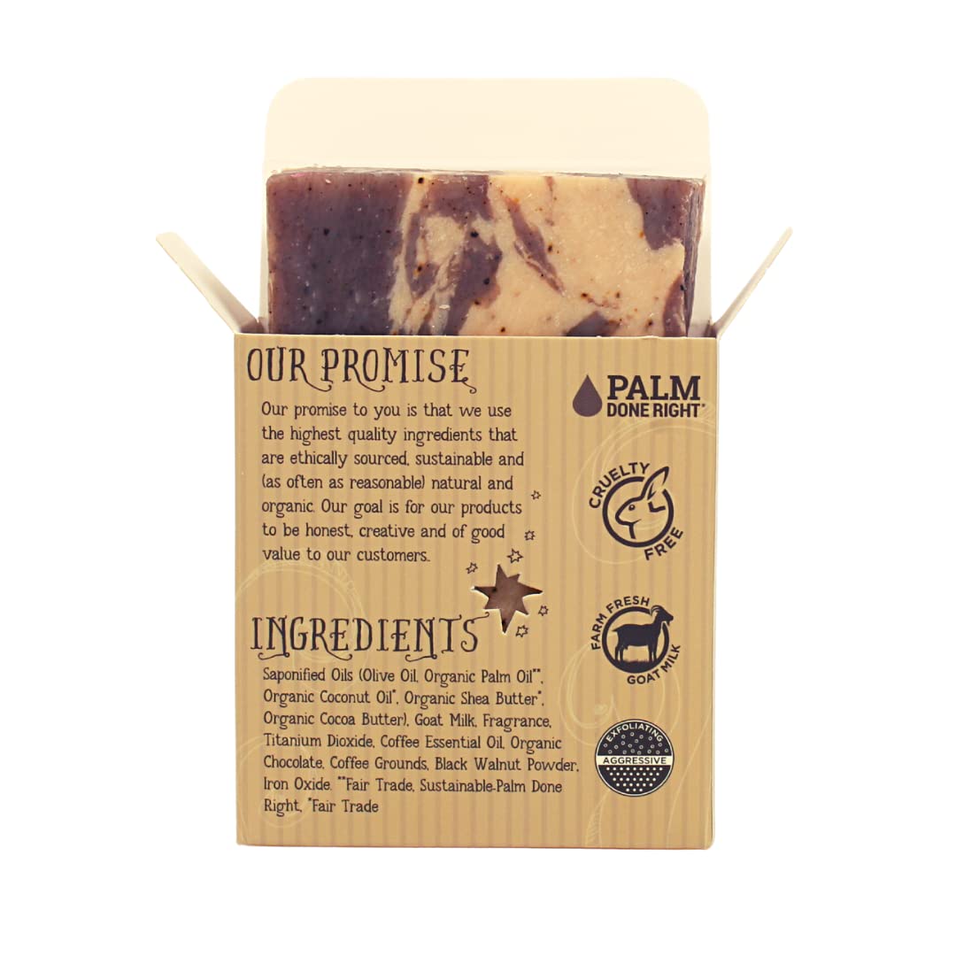 Varina Natural Coffee Cream Bar Soap – Gentle Cleansing for Sensitive Skin | 3 Pack