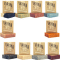 Varina Mens Variety Bar Soap – Gentle Cleansing for Sensitive Skin, Handmade in USA | 10 Pack
