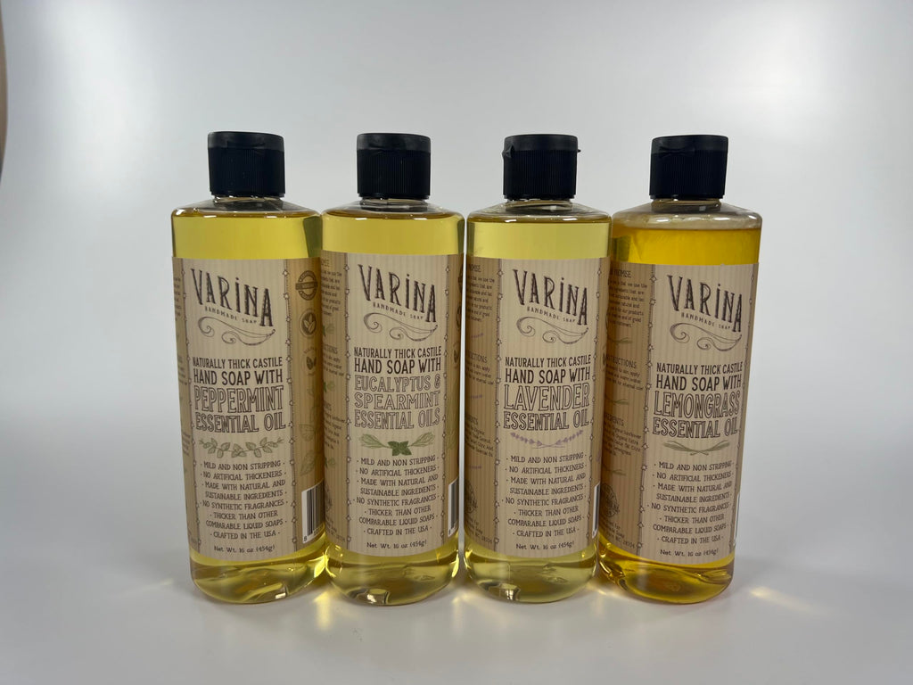 Varina Organic Castile Soap Variety Pack - 16 oz