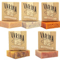 Varina Patchouli Soap Variety – 5-Pack for Sensitive Skin | Handmade, Earthy Scents
