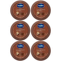 Vaseline Cocoa Glow Body Cream 6-Pack – 48H Moisture, Cocoa Butter & Vitamin E, Travel-Size 2.53 fl oz Each