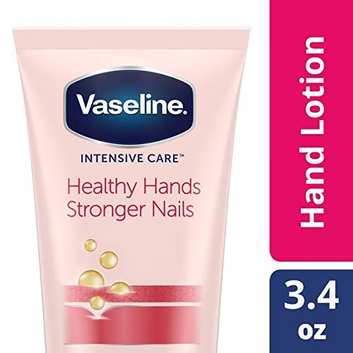 Vaseline Intensive Care Hand Cream Healthy Hands & Stronger Nails – 2 Pack (3.4 oz each)