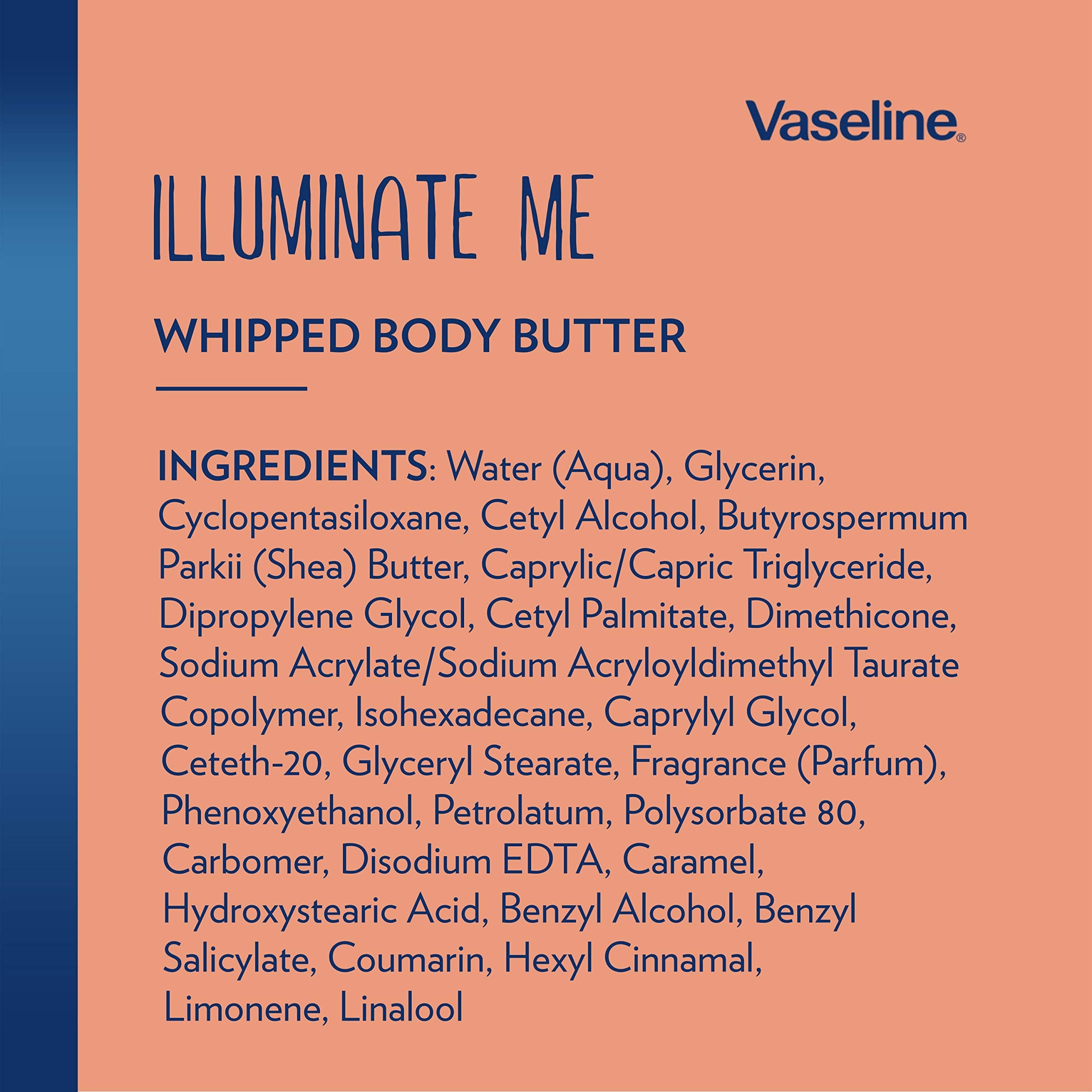 Vaseline Illuminate Me Body Butter & Body Oil — Shimmering Hydration for Melanin-Rich Skin