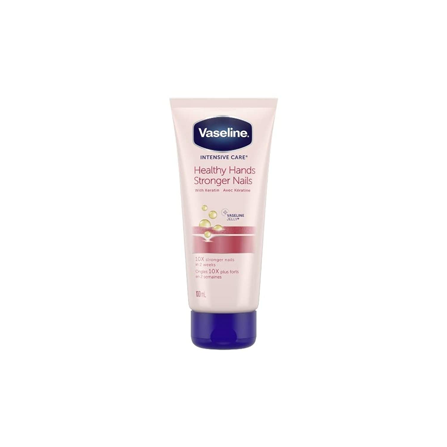 Vaseline Intensive Care Hand Cream Healthy Hands & Stronger Nails – 2 Pack (3.4 oz each)