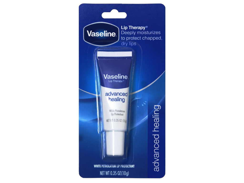 Vaseline Lip Therapy Advanced Formula 0.35 oz Pack of 4