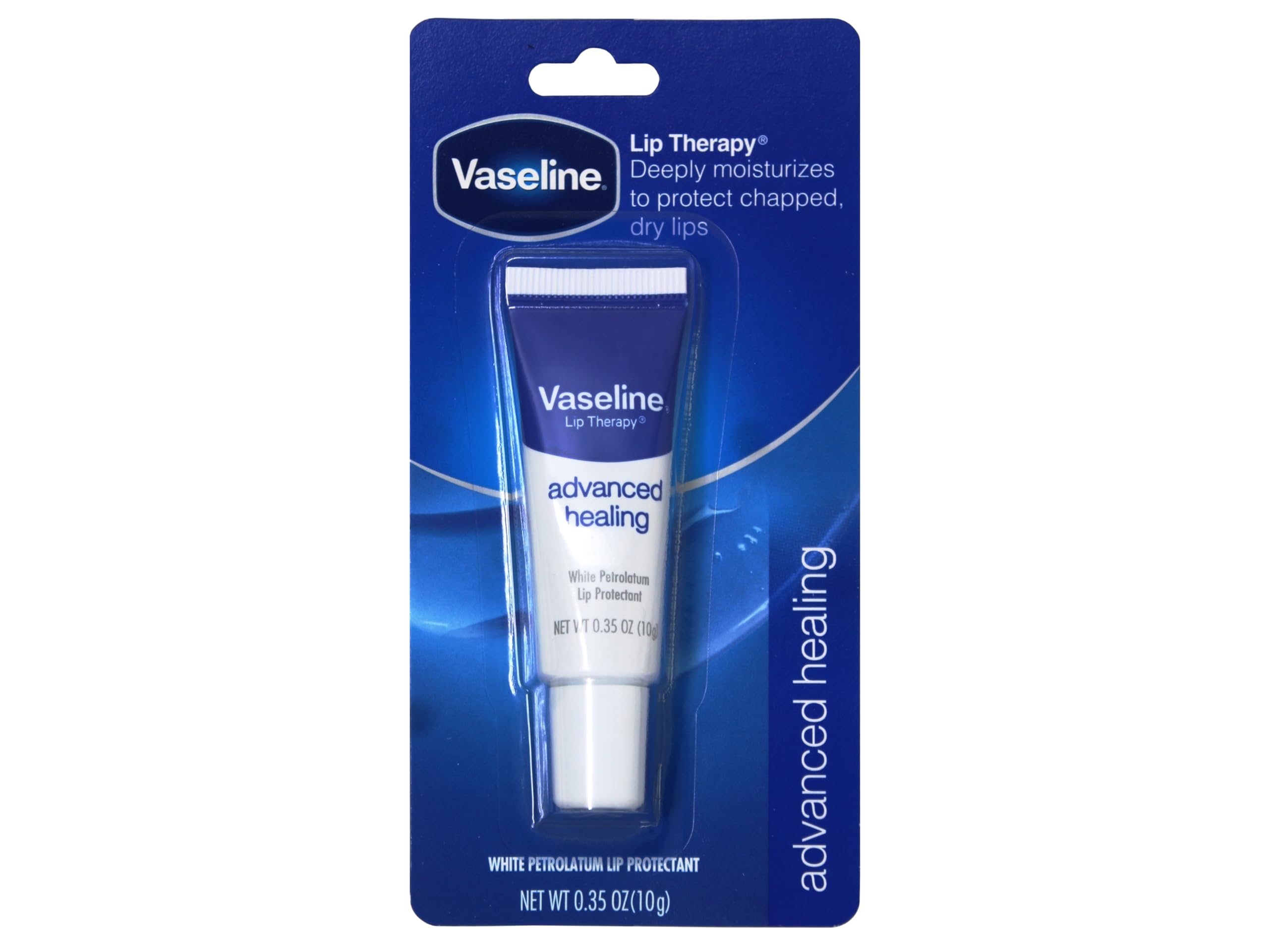 Vaseline Lip Therapy Advanced Formula 0.35 oz Pack of 4