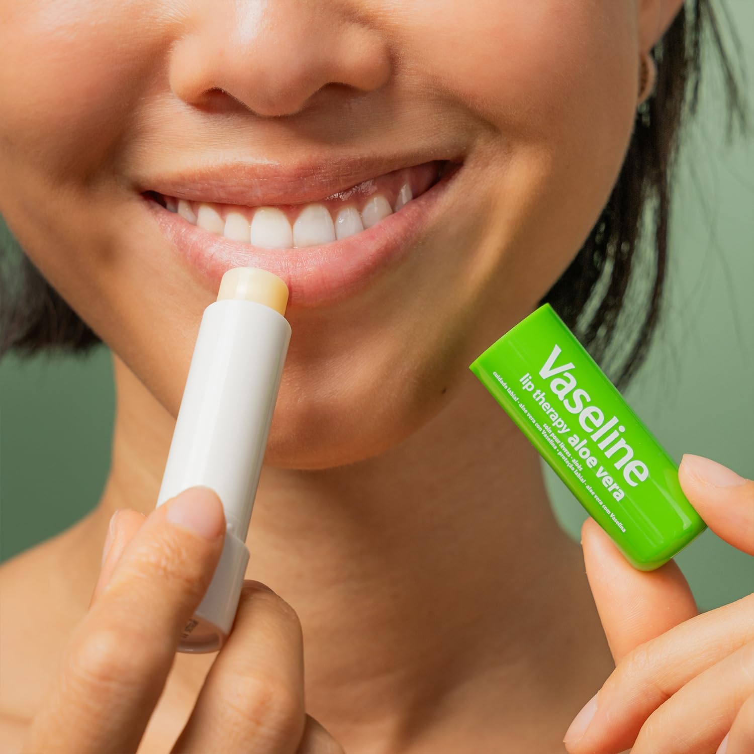 Vaseline Lip Therapy Aloe Fresh 12-Pack – Moisturizing Lip Balm for Very Dry Lips, 0.16 oz Each
