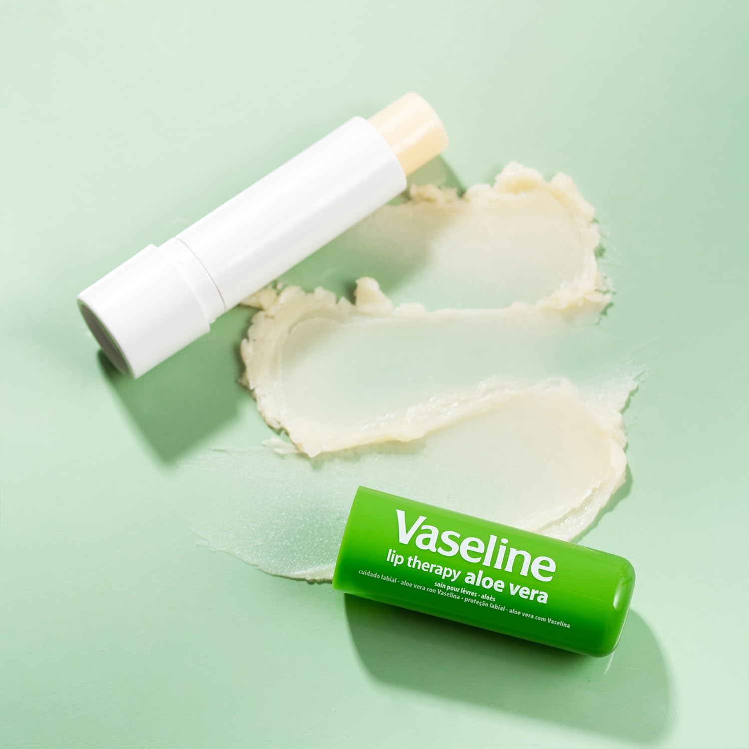 Vaseline Lip Therapy Aloe Fresh 12-Pack – Moisturizing Lip Balm for Very Dry Lips, 0.16 oz Each