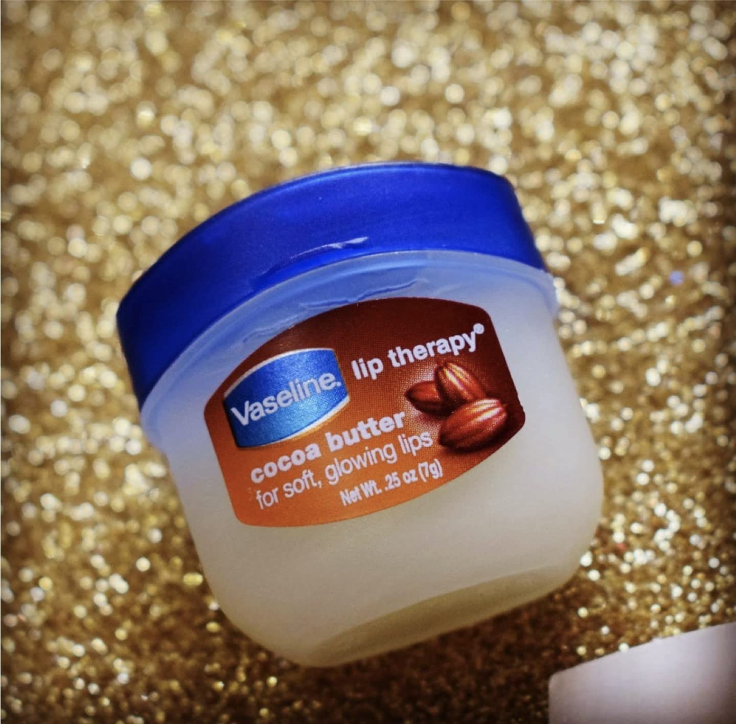 Vaseline Lip Therapy Cocoa Butter 6-Pack – Mini Lip Balms (0.25 oz each)