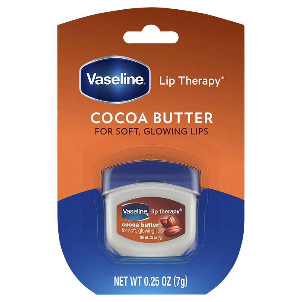 Vaseline Lip Therapy Cocoa Butter Lip Balm 0.25 oz — Pack of 8