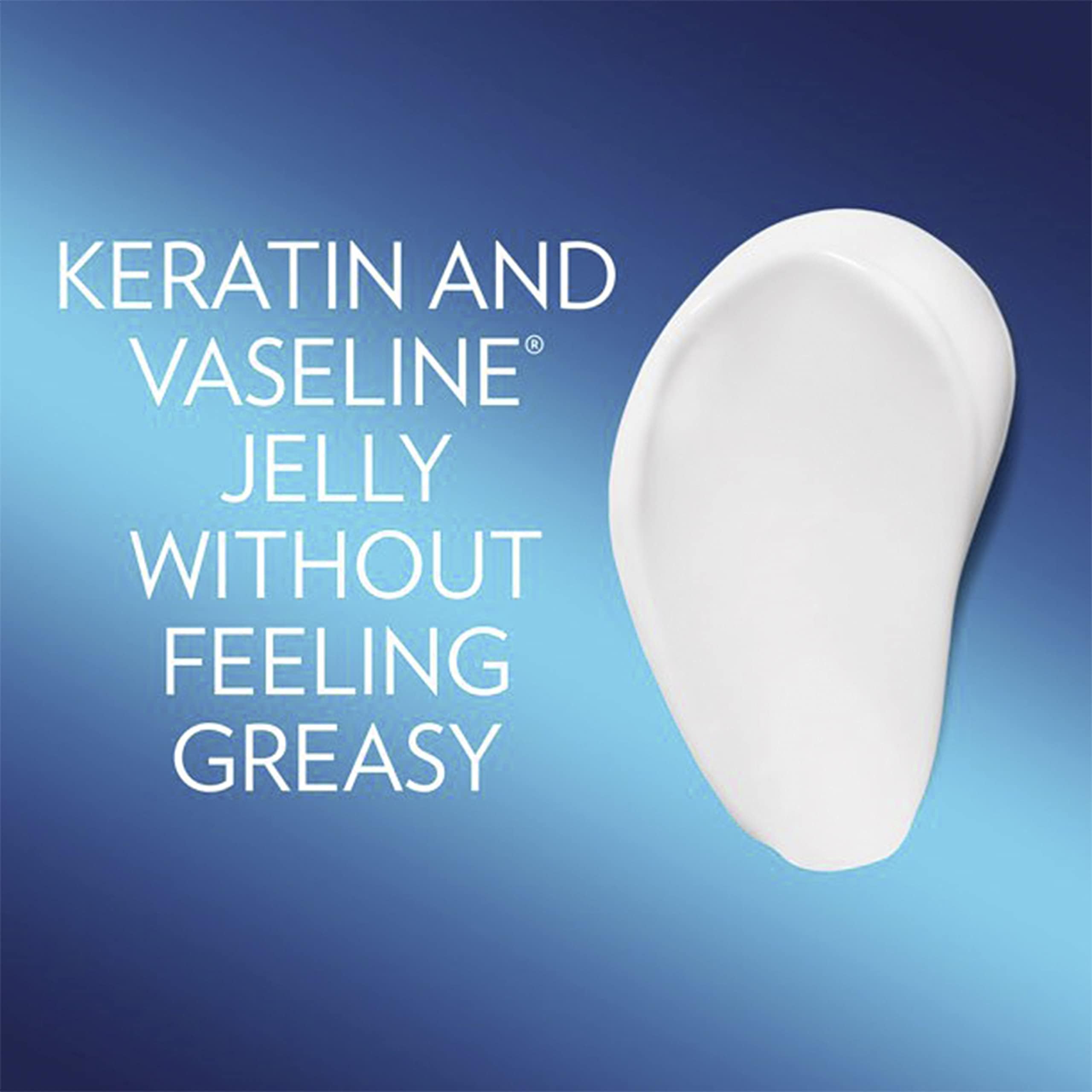 Vaseline Lotion Healthy Hands Stronger Nails with Keratin – 3-Pack, 3.4 oz Each